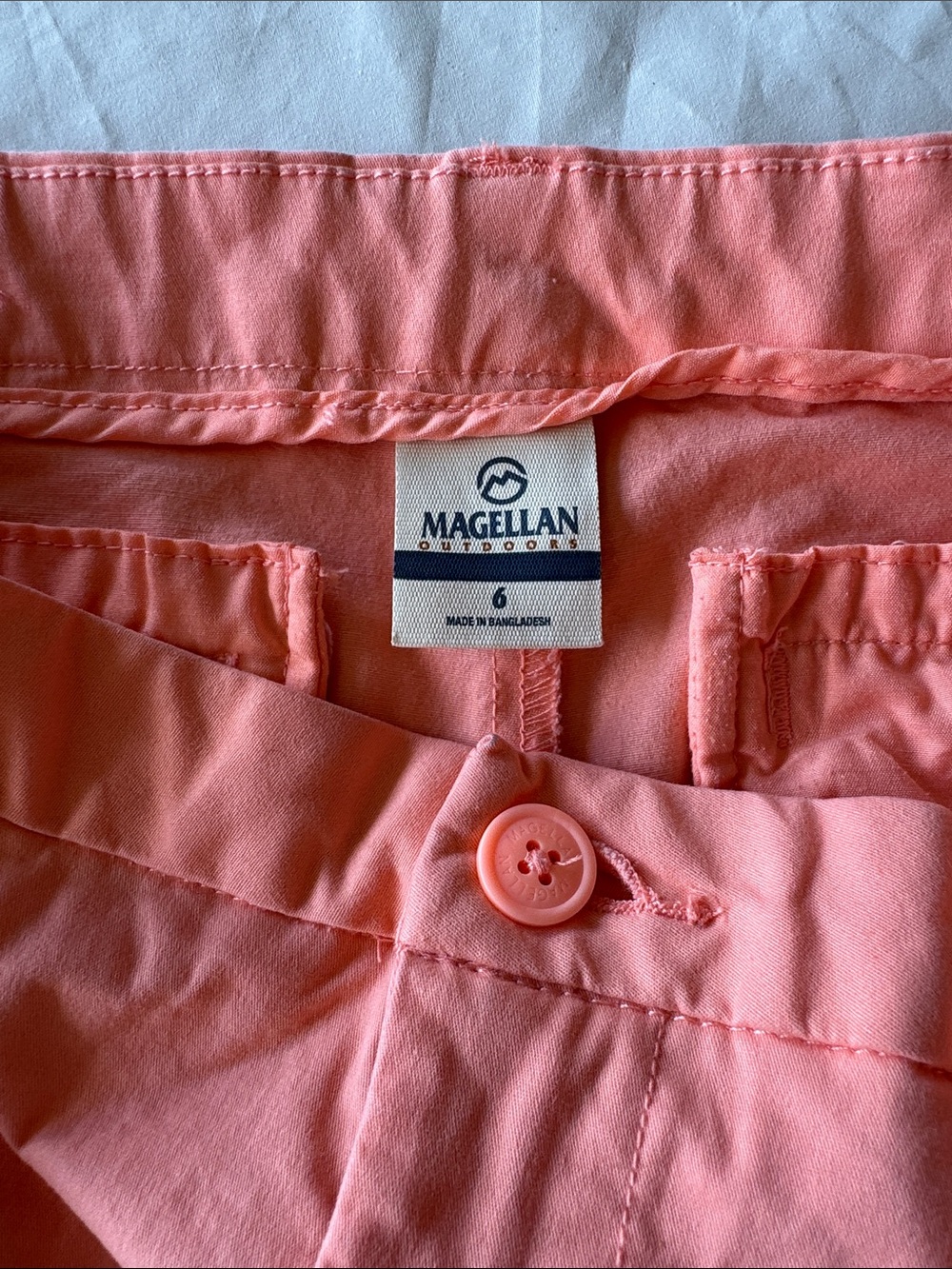 Magellan Outdoors Coral Peach Chino Shorts💕 - Picture 5 of 10